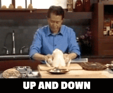 Cooking Kramer Turkey Circular Motion Massage Meme GIF
