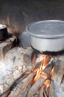 Cooking On Firewood GIF
