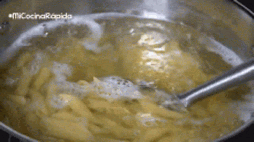 Cooking Penne Pasta GIF