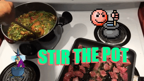 Cooking Show Stir The Pot GIF