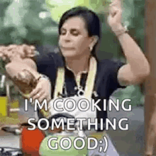 Cooking Something Good GIF
