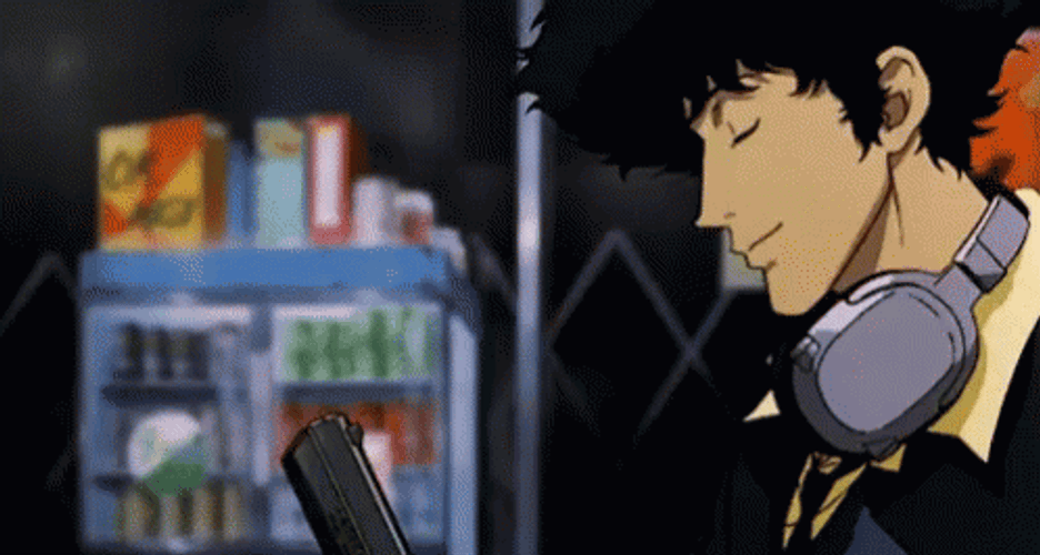 Cool 90S Anime Spike Spiegel GIF