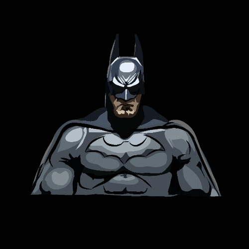Cool Batman Animated Art GIF