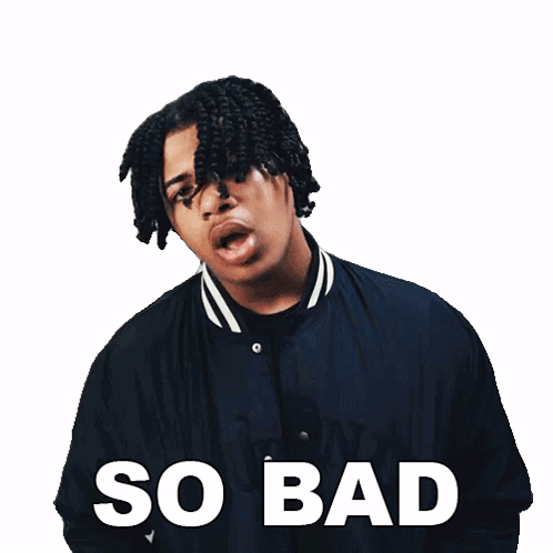 Cool Braided Guy Too Bad GIF