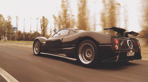 Pagani Zonda Cool Cars GIF