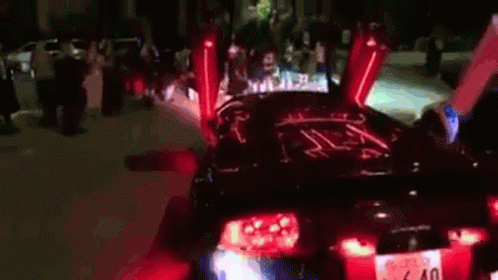 Dirt Neon Cool Car GIF