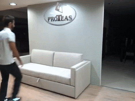 Cool Double Deck Bed Design GIF