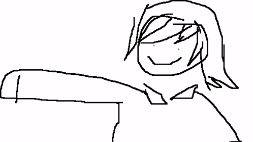 Cool Drawing Doing Hello Wave GIF