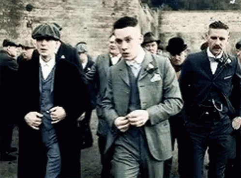 Cool Gangster Mob GIF