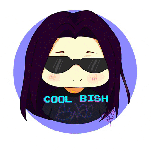 Cool Girl Changing Colors GIF