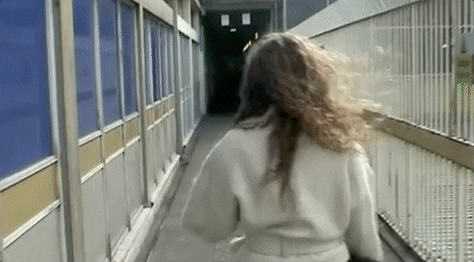 Cool Girl Golden Cage GIF