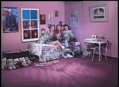 Cool Girls Fun Slumber Party GIF