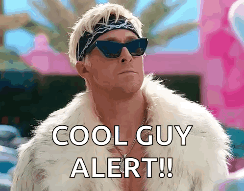 Cool Guy Alert Sunglasses Fur Coat