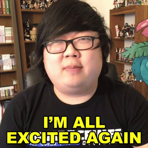 Cool Guy I'm All Excites Again GIF