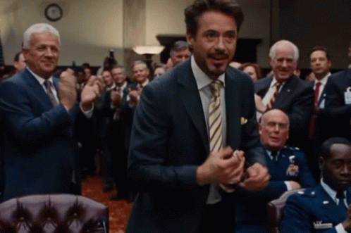 Cool Guy Robert Downey Thumbs Up GIF