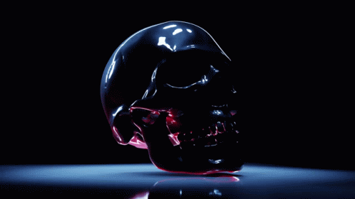 Cool Head Skeleton Skull Meme GIF