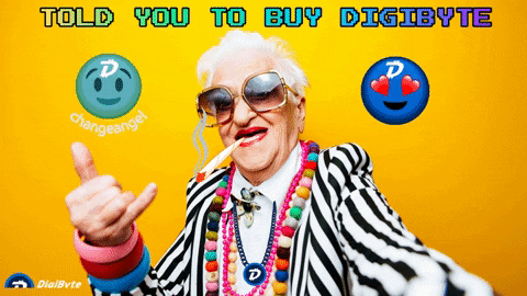 Cool High Roller Granny Emoji GIF