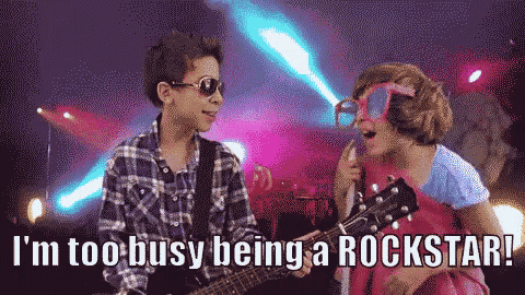 Cool Kids Being A Rockstar GIF