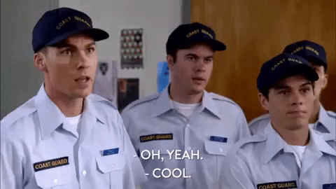 Cool Male Coast Guard GIF