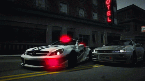 Cool Mazda Police Car GIF