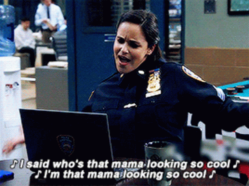 Cool Mom Brooklyn Nine Nine Amy Santiago GIF