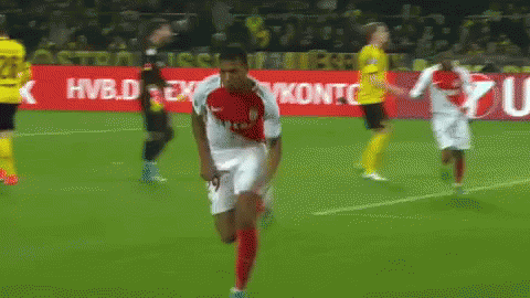 Cool Monaco Football Kylian Mbappé Knee Slide GIF