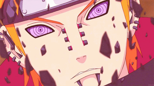 Cool Naruto Cold Stare GIF