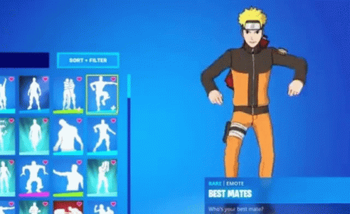 Cool Naruto Dance Moves GIF