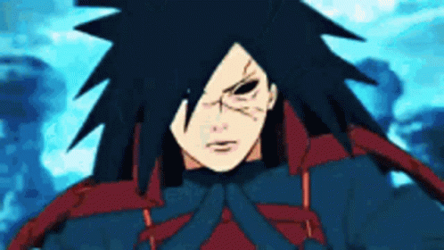 Cool Naruto Fighting With Madara Uchiha GIF