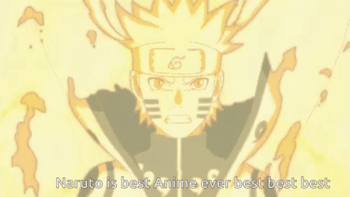 Cool Naruto Flaming GIF