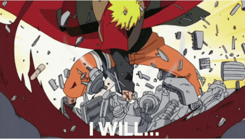 Cool Naruto I Will Crush You GIF