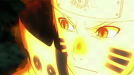 Cool Naruto Serious Look GIF