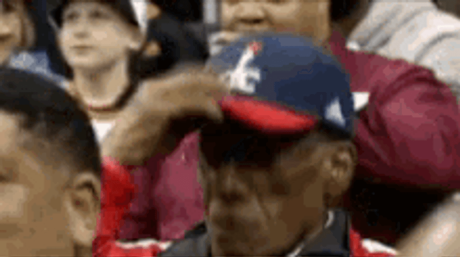 Cool Old Man Dancing Midst Audience GIF