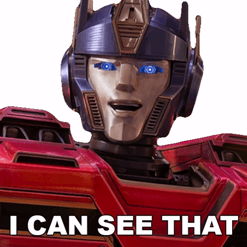 Cool Optimus Prime Talking GIF