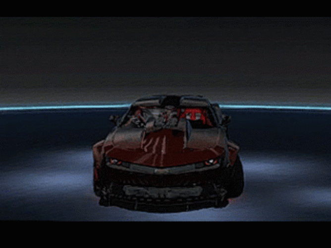 Cool Race Car Rotating GIF