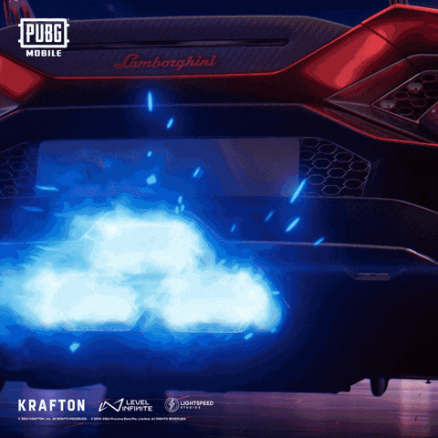 Cool Red Sports Car Lamborghini GIF