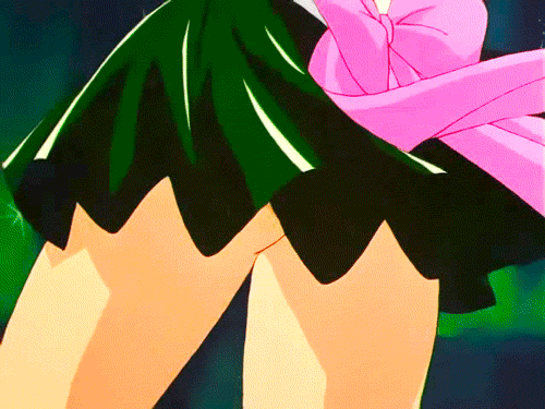 Cool Sailor Jupiter Turning Away GIF