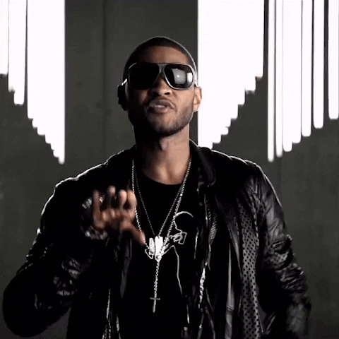 Cool Singer Usher Performing Meme GIF