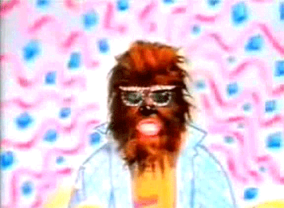 Cool Teen Werewolf Wearing Shades GIF