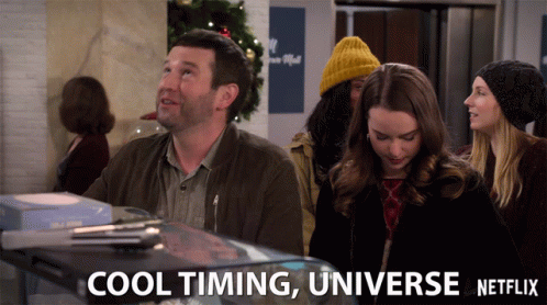 Cool Timing Universe GIF