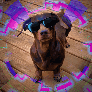 Cool Wiener Dog GIF