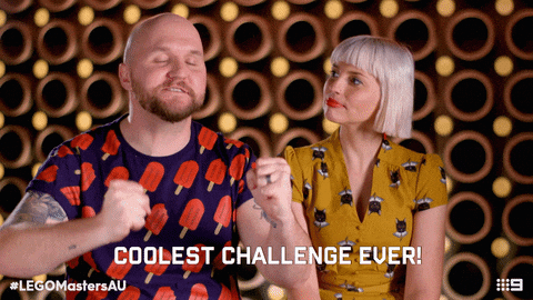 Coolest Challenge Ever Lego Masters Australia GIF
