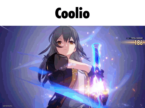 Coolio Holding Sword in Video Game