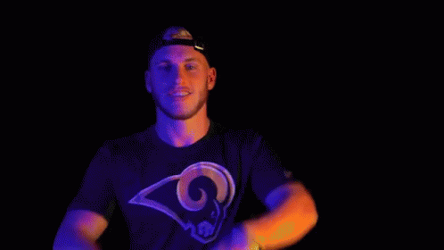 Cooper Kupp Brother Hood Sign GIF