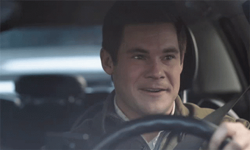 Cooper Kupp Adam DeVine Inside His Car GIF