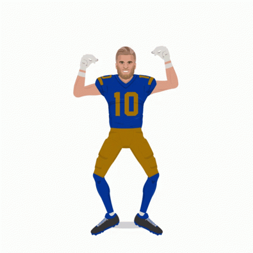 Cooper Kupp Cute Dance Animation GIF