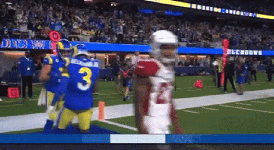 Cooper Kupp Fists Bump GIF