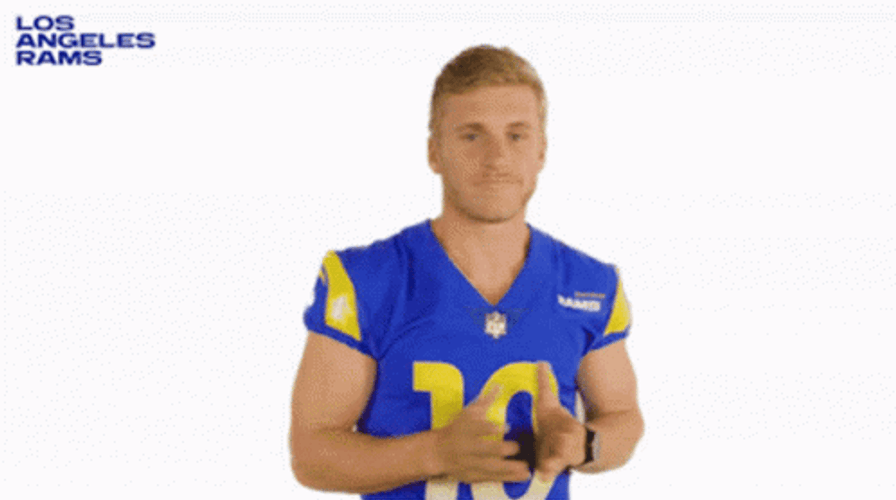 Cooper Kupp In His Number Ten Jersey GIF
