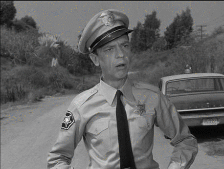 Cop Andy Griffith Classic Barney Fife GIF