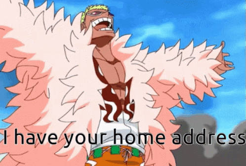 Corazon One Piece Have Your Home Address GIF